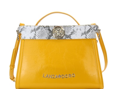 TÚI XÁCH GOLDEN PYTHON LANZADORO BELLEZZA ITALIA